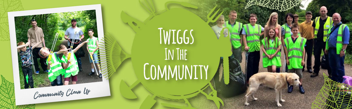 Twiggs working in the Barnsley Community